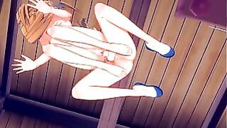 Sword Art Online Hentai – Asuna Blowjob And Anal To Kirito – Korean Asian Manga Anime Movie Game Porn