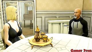 Hentai Ecchi Cap 1 Reunidos Todos Los Amigos El Maestro Roshi Le Sigue Gustando Numero 18 Luego Fue Hablar Con Ella Ala