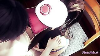 Pokemon Hentai – Hilda Fellatio And Boobjob Uncensored – Thai Asia Manga Anime Game Porn