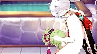 Genshin Impact Hentai – Kazuha X Kuki Shinobu Hardsex – Chinese Chinese Manga Cartoon Game Porn