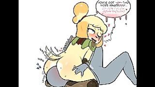 Acnh Lewd Comic Dub “Demons Aren’t The Only Ones Isabelle Is Up Against In Doom ” Art: Tiddybaa