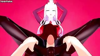 Hentai POV Feet Zero Two Sweetheart In The Franxx