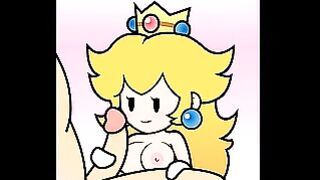 Paper Peach Hand Job Animation By Peachypop34