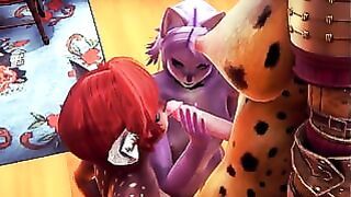Furry Hentai – Futanari Fawn Babe Having Sex With Tiger Futanari – Vietnamese Chinese Manga Cartoon Film Game Porn