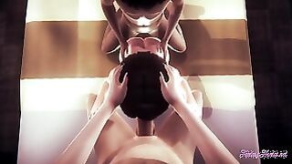 Naruto Hentai – Sarada Threesome With POV And Cum In Her Mouth And Pussy Uncensored – Japanese Asian Manga Anime Game