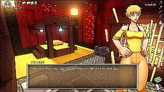 Hornycraft Minecraft Parody Hentai Game Pornplay Ep.31 Darling Wedding End