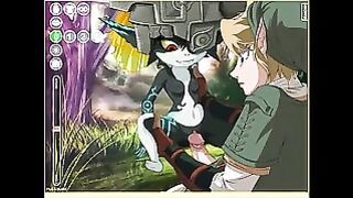 Midna Fucks Link And He Fails Into A Wolf For Her