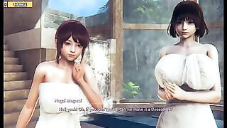 Anime 3D Hs05 – Threesome With Two Hot Babe