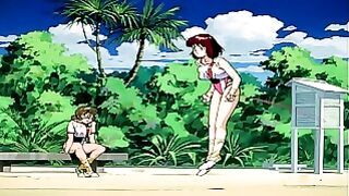 Gunbuster Fanservice Scenes