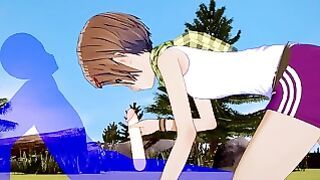 Digimon Anime – Kari Kamiya Handjob