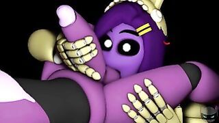 Purple Girl Like Playing Balls