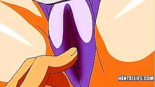 Busty Anime Brunette Enjoys Passionate Sex Outdoors