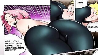 Naruto X Sakura – Hentai Hentai Anime Animation Comic – Milf, Tsunade, Tits, Narusaku