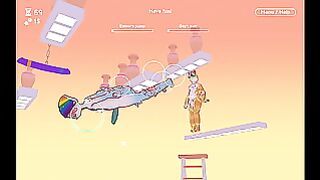 Odymos Lgbt Anime Game Ep.11 Double End Dildo Swinger For Pussy And Anal Fun