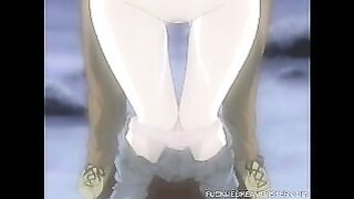 Hentai Cutie Loves To Fuck At Night Outdoors