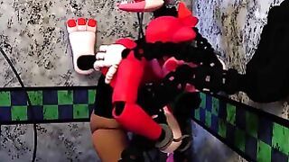 Mangle Finds Foxy Alone And Aroused