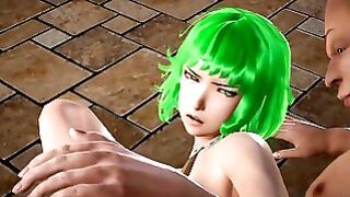 Tatsumaki Has A Run-In With A Dragon Rank Monster.