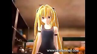 Ecchi Sexy R 18 MMD Sexy Ecchi Konjiki No Yami Golden Darkness Rides To Love Ru