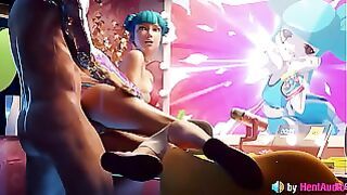 Blue Hair Girl Fucking Hentai Cyberpunk 2077
