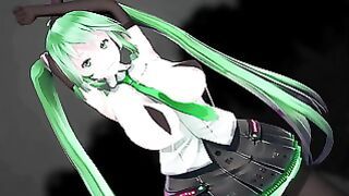 MMD Anime Porn Dance Lamb. Tda Remake Green Hair Color Edit Smixix