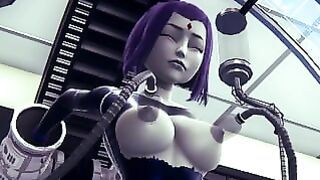 Raven Fell In Cyborg’s Trap
