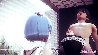 Re Zero Anime – Rem Handjob With POV Uncensored – Vietnamese Asian Manga Anime Game Porn