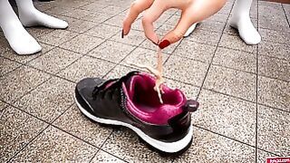 Locker Place Steps Giantess Animation