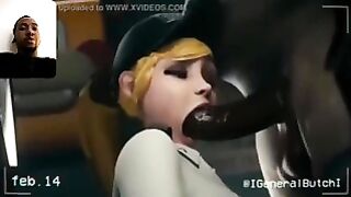 FNAF Hentai Vanny Takes BBC In Front Of Us Reaction Video