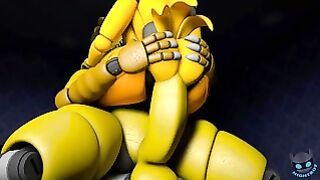 Bad Dream Chica Have Fun With Toy Chica