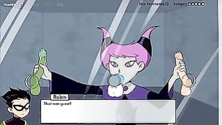 18Titans Episode 18 – Jinx Gives A Blowjob To All The Guys