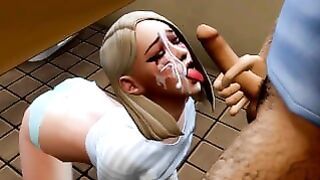 Innocent Wife Fucks Strangers In The Cinema – Part 1 – Ddsims