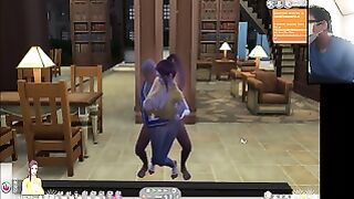 The Sims 4: Hot Fuck In The Library With The Eldest