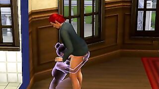 The Sims 4 Sexo Bj E Comendo Uma Fantasma