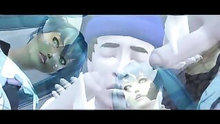 Blow Jobs On The Sims 4 Extended Clip