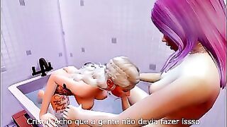 Terminei Com Meu Namorado E Comi Minha Melhor Amiga The Sims 4