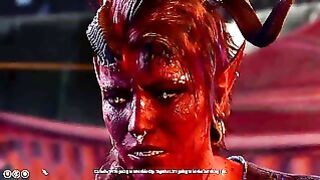 Karlach and Tiefling Are Both Half Illithid and Go on a Date Baldur’s Gate 3 Gameplay