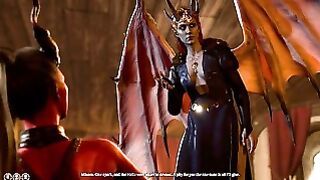 Tiefgling Tgirl Cheats on Karlach With Succubus Baldur’s Gate 3