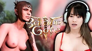 Shadowheart Baldur’s Gate 3 Naked Cutscene Compilation