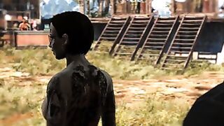 Sex With A Beautiful Girl In A Tattoo To Good Music Fallout 4 Nude Mod
