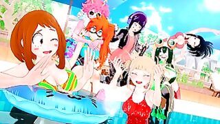 Deku Gets Laid With All Girls From His Classroom With Creampies – My Hero Academia Compilation