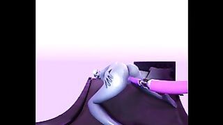 Mass Effect Liara Fucked By Machine 4K 60Fps VR