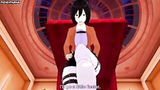 Hentai POV Feet Mikasa Ackerman Attack On Titan