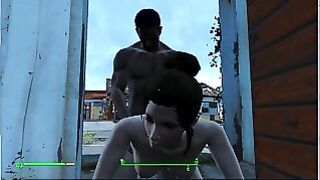Porn Fallout 4. Fucked Right On The Doorstep Of The House. Adult Mods