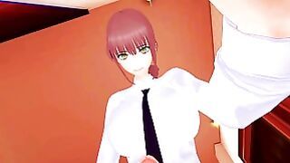 Chainsaw Man – Futa Makima Makes A Contract With You Female Taker POV