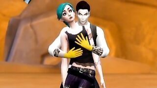 Fortnite Midas Putting Jinx Arcane To Suck Your Dick