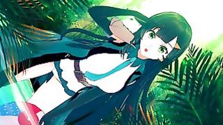 Lia Does Her First Time With You Konosuba! Fantastic Days Hentai