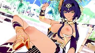Intense Sex With Candace Genshin Impact Hentai