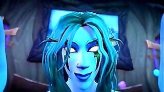 Asmr Night Elf From Wow Romantic Cowgirl Sex With Orgasm