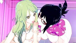 One Piece 3P With Tashigi And Monet