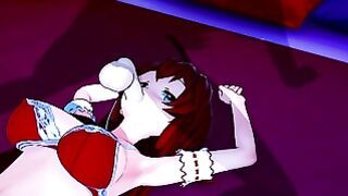 Rias Gremory Titjob And Blowjob Dxd 3D Hentai